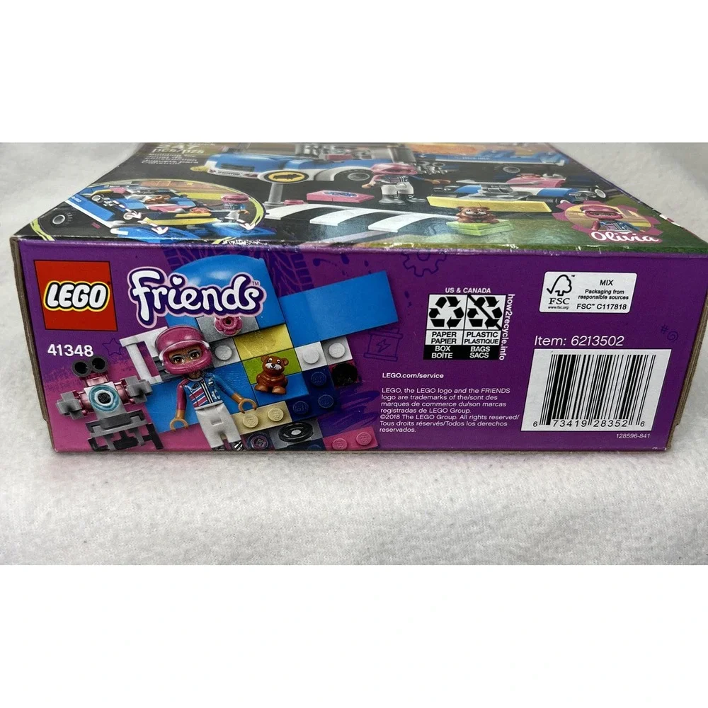 Lego 41348 Friends 6+ NEW Service & Care Truck Olivia FlatbedTowtruck 247 Pieces - Picture 4 of 4